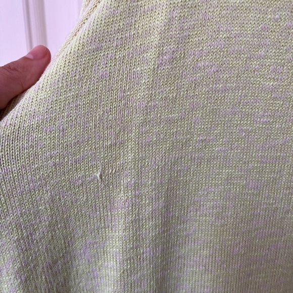 TNA Knit Oversized Racerback Tank M Pale Neon Green - Picture 13 of 15